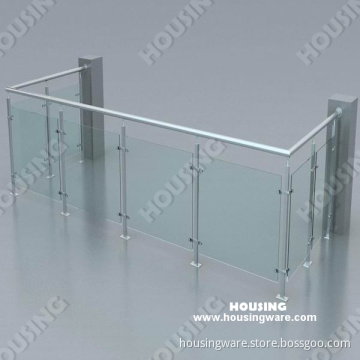 Glass Railing/Balustrade for Balcony or Staircase